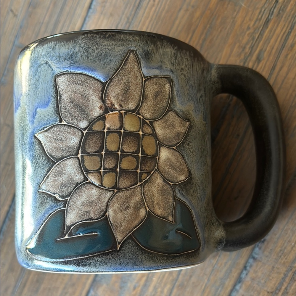 Sunflower Ceramic 16 ounce coffee mug